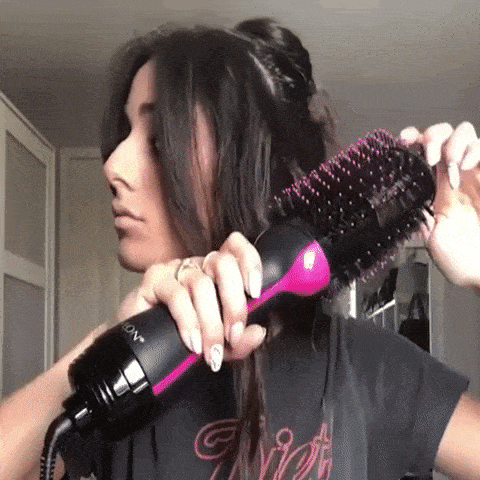 One Step Hot Air Brush (Dryer + Straightener)